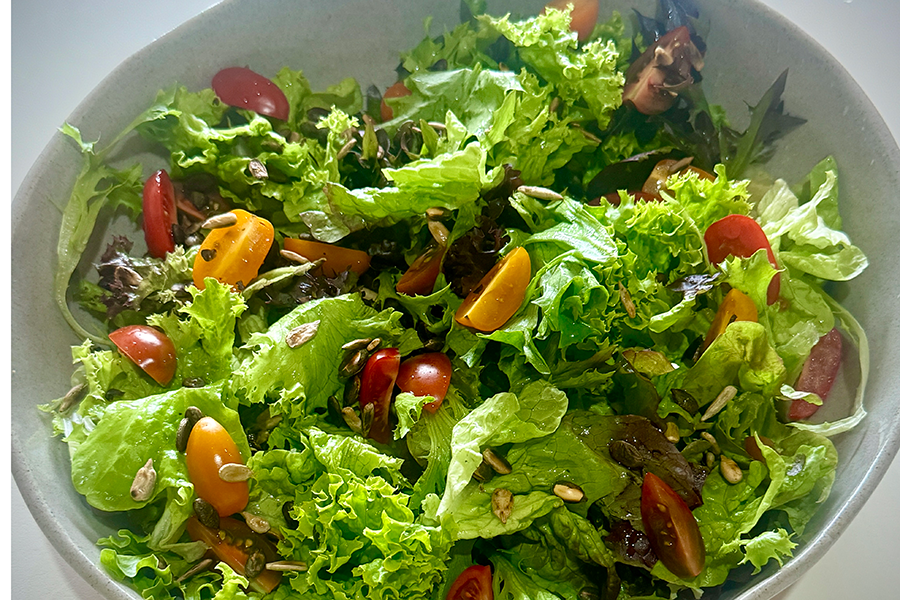 Taking salad to the next level in Taranaki